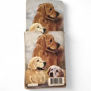 Vintage Made in USA Golden Retriever Poker Playing Cards 54 Cards